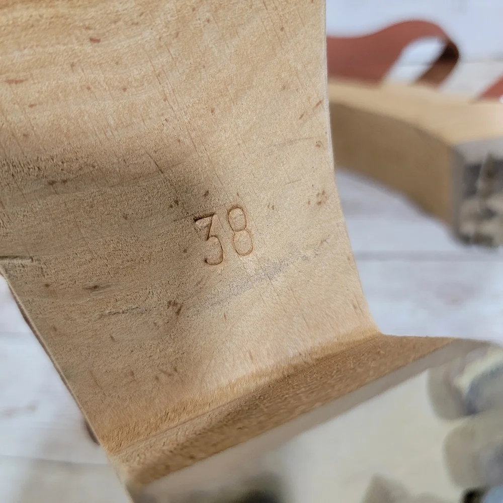 MIA Brown Leather Mules - Picture 5 of 11